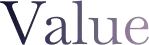section title 「Value」
